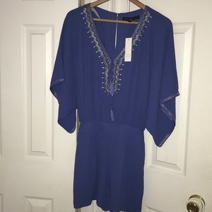 Kimono style short jumper